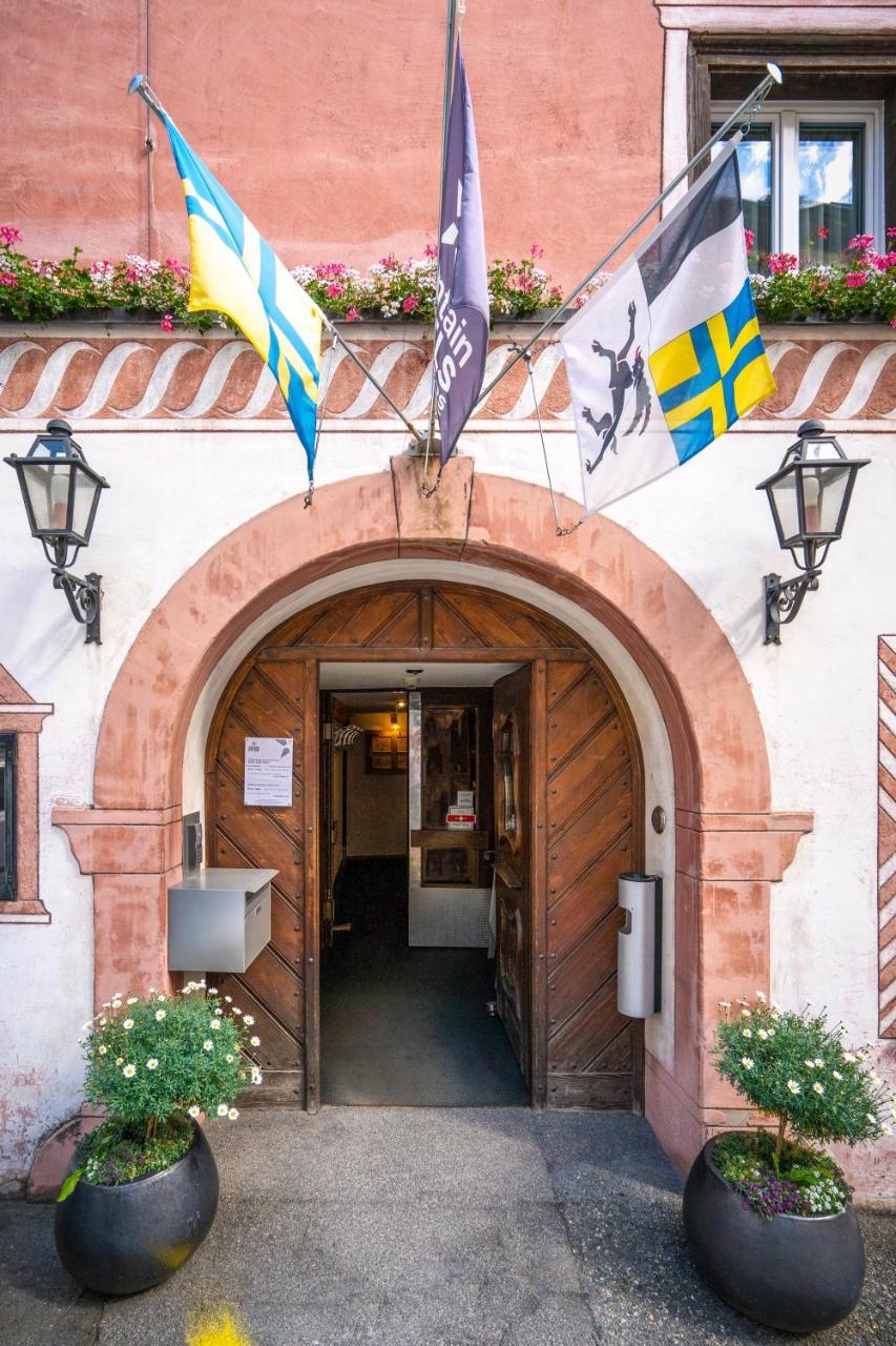 Hotel Alte Post Davos Buitenkant foto